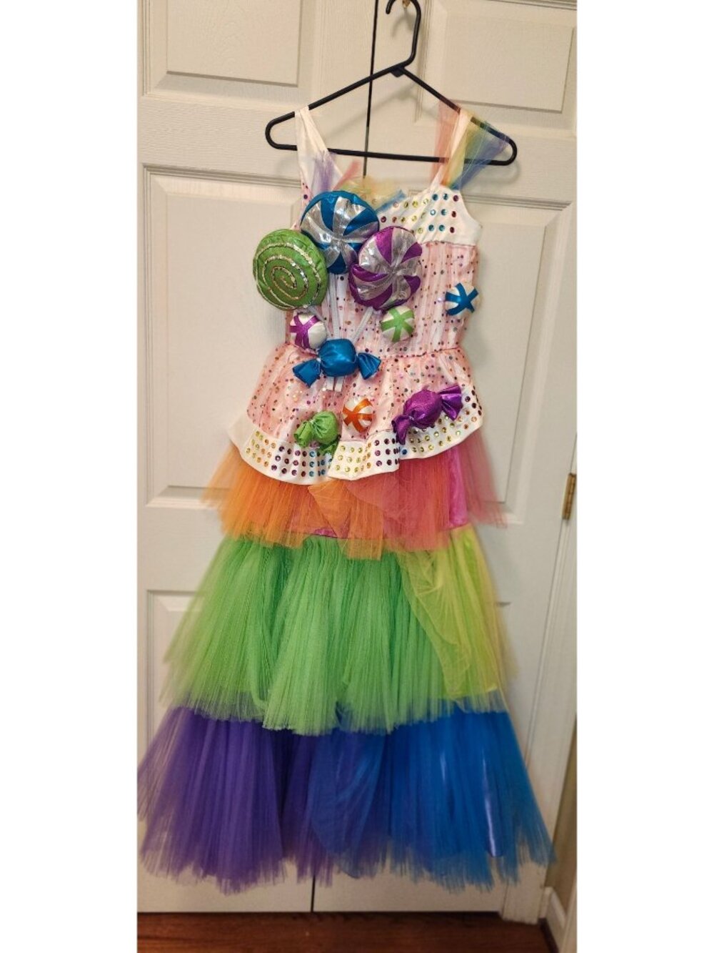 Girl Wishcraft Chasing Fireflies Candy Princess Tulle Costume Dress Size 16